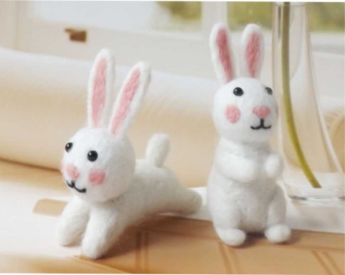 Набор для валяния Два зайчика | Галерея фото | Pava.pro фото 3 Набор для валяния Два зайчика VA RF-M0962 - фото товара фото 3