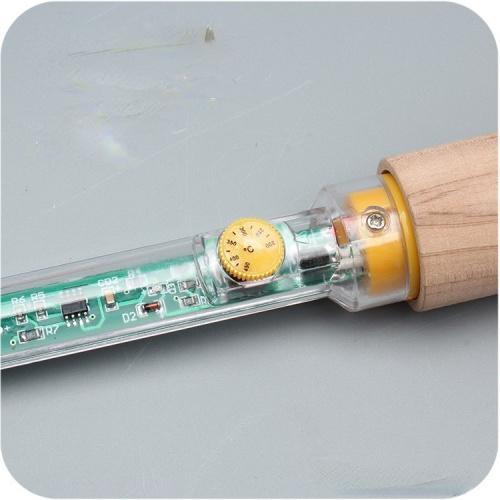 Паяльник с терморегулятором для кожевенных работ фото 10