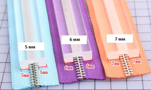 Ограничитель для нанесения клея на молнию пластик фото 3