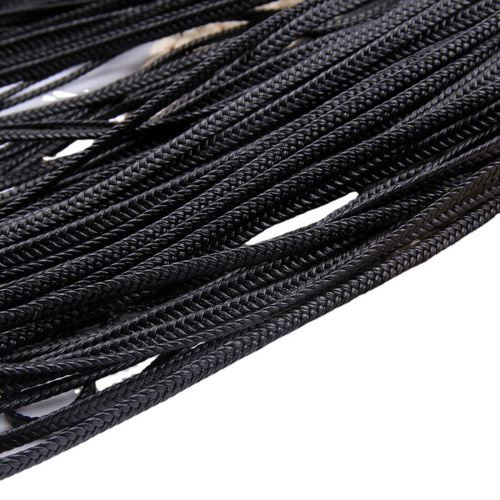 Шнур плетеный 5х2 мм Косичка 20 см фото 5