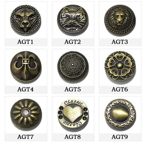 Кнопки пробивные фигурные арт.AGT 20 мм фото 4