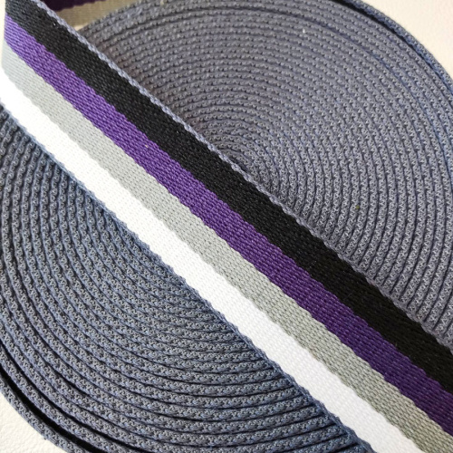 Лента ременная стропа 38 мм толщ. 2,5 мм Разноцветные полосы | Галерея фото | Pava.pro Лента ременная стропа 38 мм толщ. 2,5 мм Разноцветные полосы DM3816-2 - фото товара