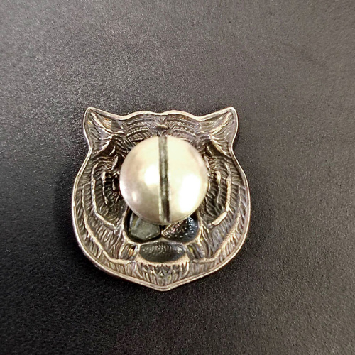 Кончо для кожаных изделий 23 мм Голова тигра латунное  KR 2316 - фото товара фото 3