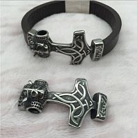 Коннектор 12х4 мм Рыцарь Сталь  - купить для кожевенного хобби