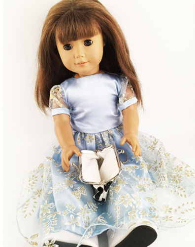 Сумочки для куклы с фермуаром в горошек фото 2 Сумочки для куклы с фермуаром в горошек фото 2