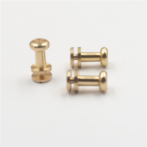 Кнопки кобурные для кожаных изделий латунные, арт. 6055 фото 2