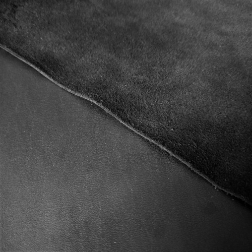 Кожа Краст 1,8-2,0 мм Черный фото 4