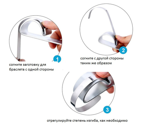 Инструмент для сгибания браслетов  Z BR-01 instr - фото товара фото 3
