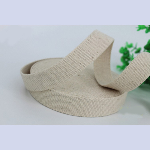 Лента ременная 20-50 мм толщ. 2 мм Молочный хб фото 3