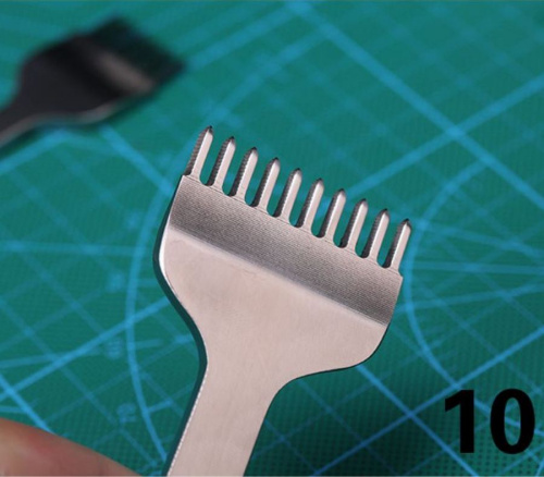 Пробойники строчные ромбовидные 3 мм 1-10 зубьев фото 8