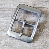 Пряжка 39 мм стальная с перекладиной арт. 39S-5791  - купить для кожевенного хобби