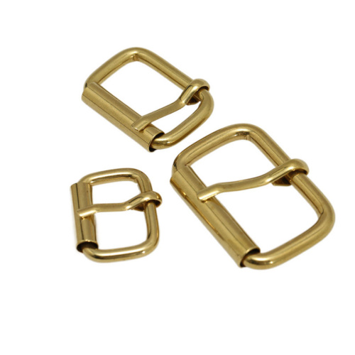 Пряжка 20-38 мм латунная с роликом Z001 фото 2