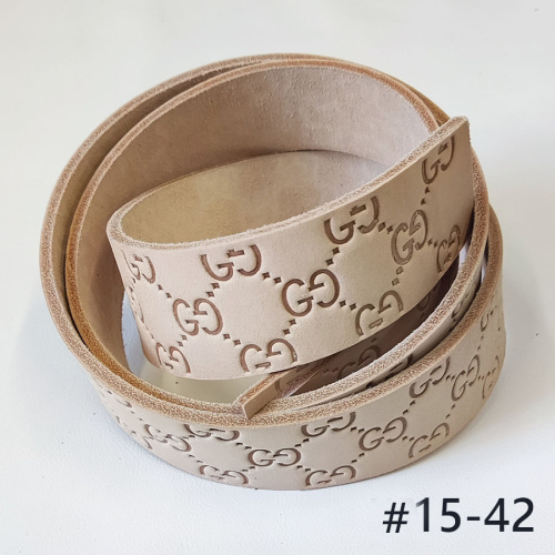 Заготовка для ремня раст. дубл. 42 мм толщ. 4,0 мм с тиснением Италия  фото 5