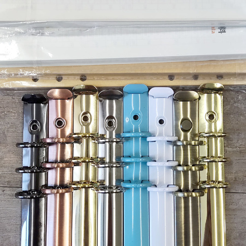 Кольцевой механизм А5 для папок, блокнотов Разные цвета фото 9