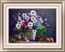 Набор для вышивки лентами Летний этюд  - купить для кожевенного хобби