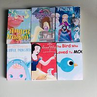 Книги сказки для кукольного дома 6 шт.  - купить для кожевенного хобби