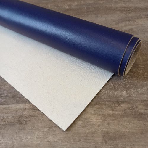 Кожа теленок 1,2 мм хром. дубл. Индиго Италия Кожа теленок 1,2 мм хром. дубл. Индиго Италия