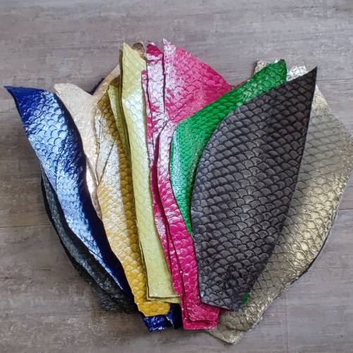 Кожа рыбы 0,7 мм Карп глянец Кожа рыбы 0,7 мм Карп глянец