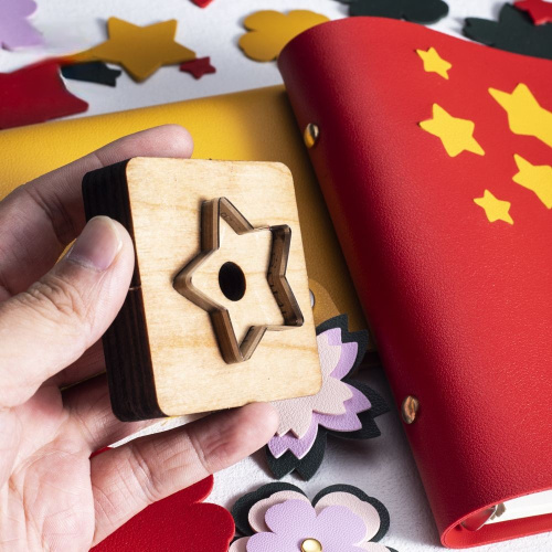 Штанцформы (вырубные штампы) для декора Цветы и Звезды фото 2