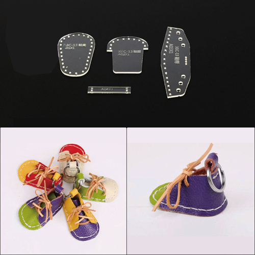 Шаблоны-лекала для брелка Башмачок XBC-13 | Галерея фото | Pava.pro Шаблоны-лекала для брелка Башмачок XBC-13 - фото товара