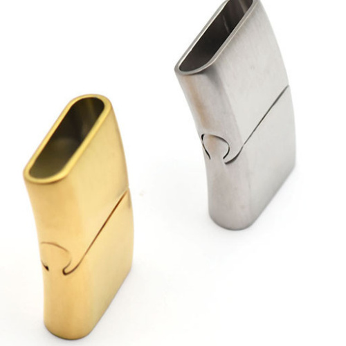 Замок 16х5 мм для плоских браслетов Сталь фото 2