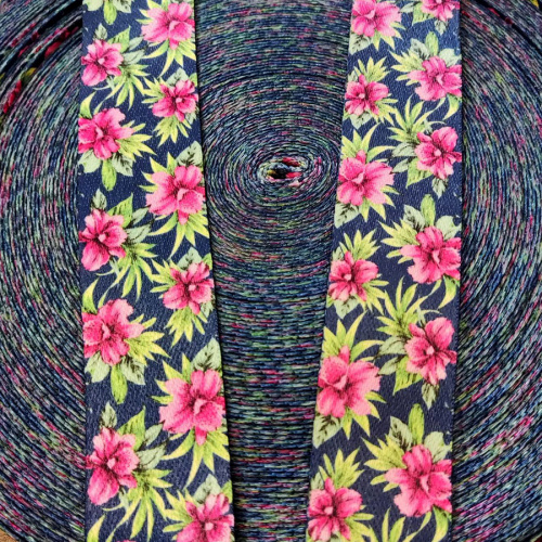 Лента ременная стропа 38 мм Растения фото 4