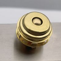 Застежка зажимная 18 мм Латунь  - купить для кожевенного хобби