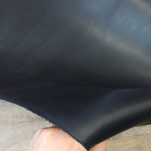 Кожа Крейзи Хорс 1,4-1,6 мм Темно-синий Италия фото 2