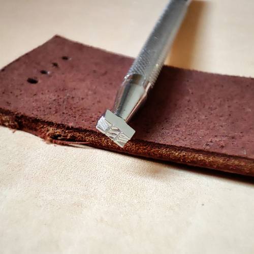 Штамп для тиснения по коже X-812 Япония   X-812 - фото товара фото 3