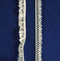 Тесьма хб Кружевная стрейч 15 мм  - купить для кожевенного хобби