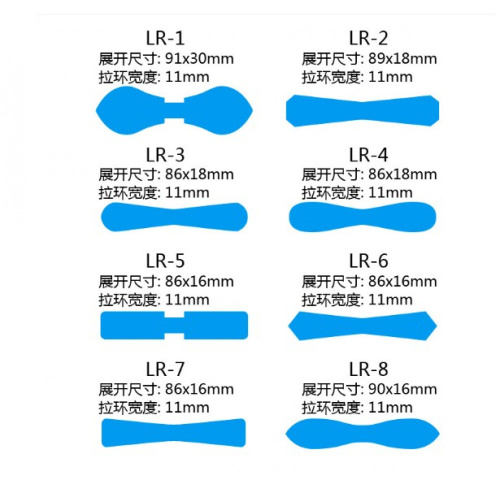 Штанцформы (вырубные штампы) для кожаных ремешков фото 2