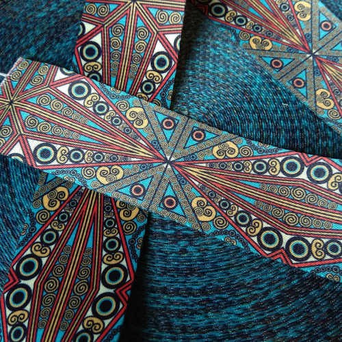 Лента ременная стропа 50 мм Калейдоскоп п/э  L-JUN50 - фото товара