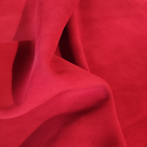 Кожа Велюр 1,4 мм Красный Белоруссия фото 3