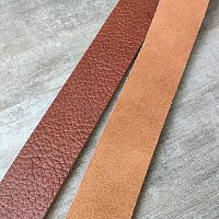 Заготовка для ремня раст. дубл. 39 мм/3.6 мм Буйвол Рыжий  - купить для кожевенного хобби