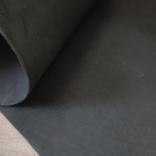 Кожа вороток 3,6-4,0 мм комб. дубл. Черный Белоруссия фото 3