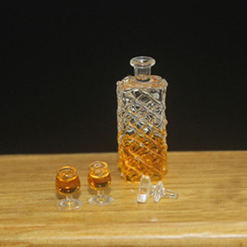 Графин с рюмками для кукольного дома  SH D-409 - фото товара фото 3