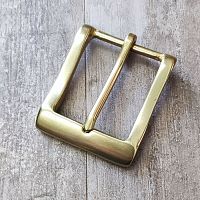 Пряжка 39 мм латунная 951246 №7  - купить для кожевенного хобби