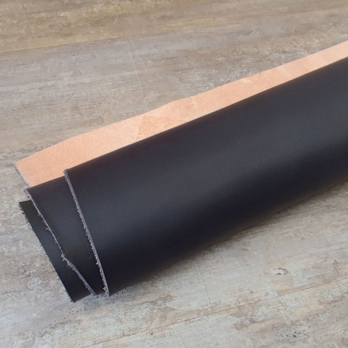 Кожа КРС 1,5-1,8 мм растит. дубл. Черный Италия Кожа КРС 1,5-1,8 мм растит. дубл. Черный Италия