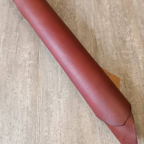 Кожа Пола 1,3 мм растит. дубл. Гранат Azzurro Италия