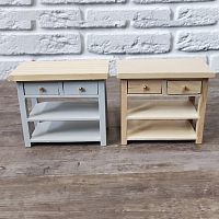 Стол для кукол кухонный с выдвижными ящиками