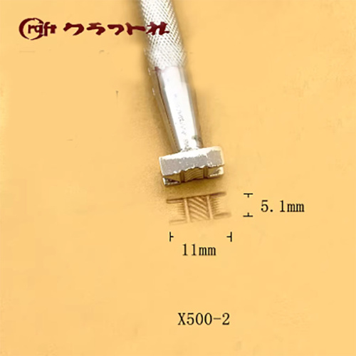 Штамп для тиснения по коже X500-2 Япония  CRAFT-X500-2 - фото товара