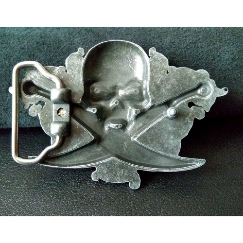 Пряжка для ремня декоративная Череп и кинжалы SK015  SK015 - фото товара фото 2