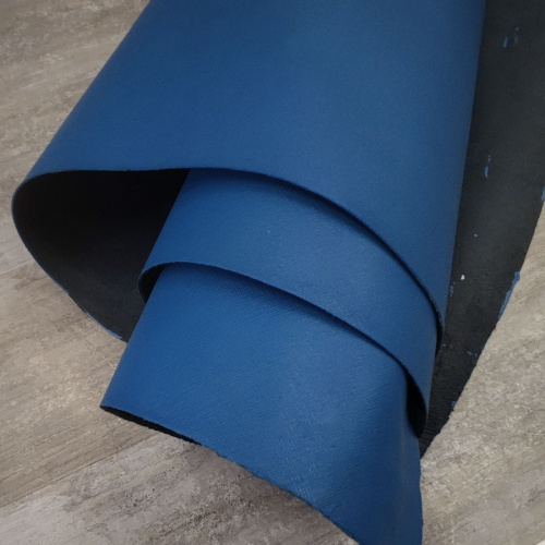 Кожа Сафьяно 1,3-1,5 мм Синий Италия фото 3