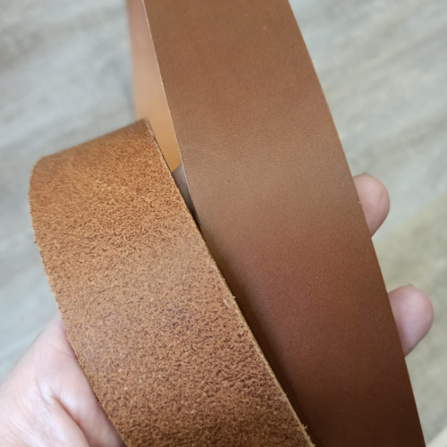 Заготовка для ремня раст. дубл. 39 мм/3.5 мм La perla azzurra Виски  ZR_RD-PA - фото товара фото 2