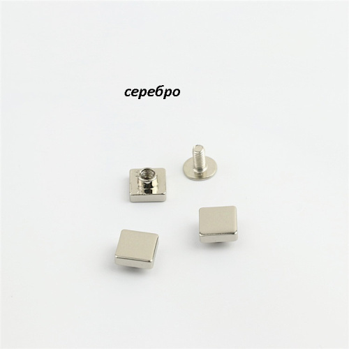 Винт декоративный 8 мм Квадрат фото 3