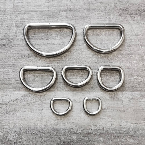 Полукольцо D-образное 20-50 мм круглого сечения фото 11