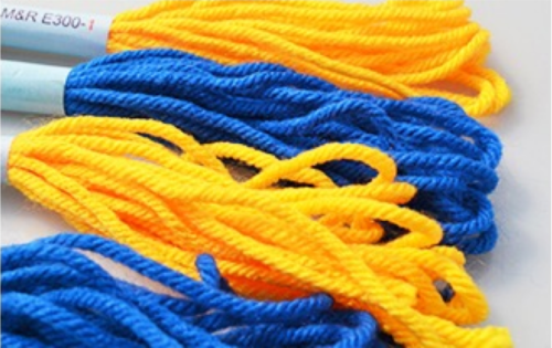 Набор для объемной вышивки Салфетница синяя  3D SJ-B078 - фото товара фото 8