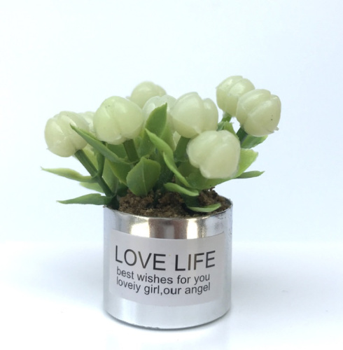 Цветы пластиковые для кукольного домика фото 7