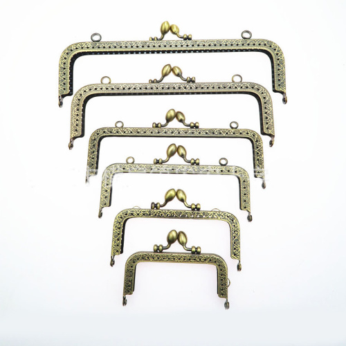 Фермуар пришивной бронзовый прямоугольный 8,5-20,5 см, арт.076 Фермуар пришивной бронзовый прямоугольный 8,5-20,5 см, арт.076