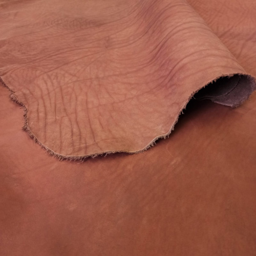 Кожа Вороток краст 1,1-1,3 мм Коньяк фото 2